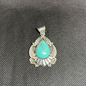 925 Sterling Silver Turquoise Pendant
